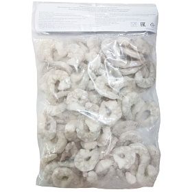 Креветки очищенные без хвоста и пищевода 31/40 - 1 кг AQUAMARR, Индонезия