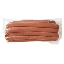 Сосиски говядина-свинина, копченые (95г / 260 мм/ d 22 мм) для хот-дога, 950 г зам.