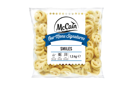 Картофельные изделия Улыбка Mc Cain 1,5кг, зам.