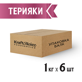 Соус Терияки Heinz (1 кг х 6 шт) 6 кг Соус Терияки Heinz (1 кг х 6 шт) 6 кг