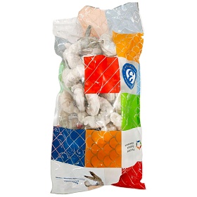 Креветки очищенные с хвостом без пищевода 16/20 - 1 кг Вьетнам