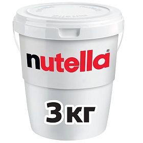 Паста ореховая Нутелла с какао (3кг х 2 шт), Италия