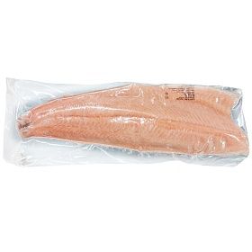 Филе семги на коже 1/2 тушки ТРИМ D Premium 1,3-1,8 кг, 10кг, Чили
