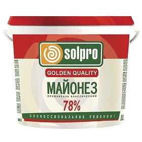 Майонез 78 % Провансаль Классический SolPro 5,3л