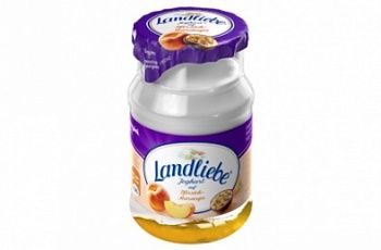 Йогурт LandLiebe 3,2% персик-маракуйя 6шт х 130г