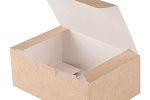 Коробка для снэков S картон крафт 115х75х45, 600 шт/кор