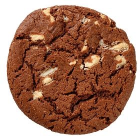 Кукис Шоколадный с белой шоколадной глазурью 2,38 кг (70 г х 34 шт) зам.