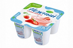 Изображение товара Йогурт Нежный 1,2% клубника 24 шт х 100 г