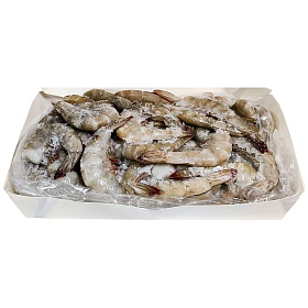 Креветки без головы во льду 16/20 10,8 кг (6 шт х 1,8 кг) зам., Эквадор Креветки без головы во льду 16/20 10,8 кг (6 шт х 1,8 кг) зам., Эквадор