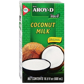 Молоко кокосовое 70% Aroy-D 0,5л, Индонезия