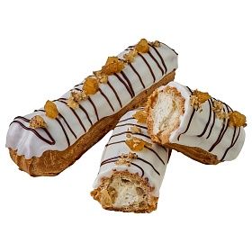 Эклер с грушей и сыром (60г х 5 шт х 6 уп) 1,8 кг Десертные истории