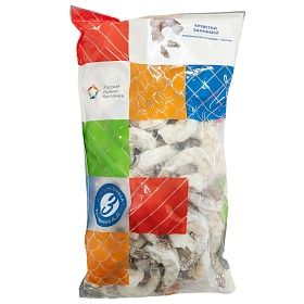 Креветки очищенные без хвоста и пищевода 21/25 1кг, Вьетнам