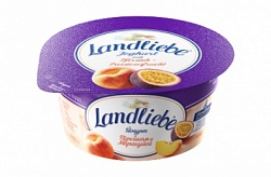 Изображение товара Йогурт персик-маракуйя 3,3% LandLiebe, 150г х 6шт