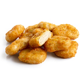 Наггетсы куриные в кляре, 20-26 г, Классические, 1,115 кг зам., Компас фудс