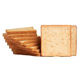 Хлеб тостовый светлый зерновой (8 шт х 450г), Колибри зам.