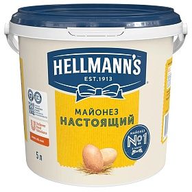 Майонез Hellmann`s Real 78% 5л (4,7 кг)
