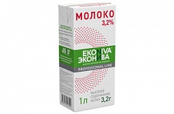 Изображение товара Молоко ультрапастеризованное 3,2% Professional line 1л