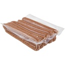 Сосиски для хот-дога говяжьи вареные 75г (175 мм/ d 24мм), 750г зам.