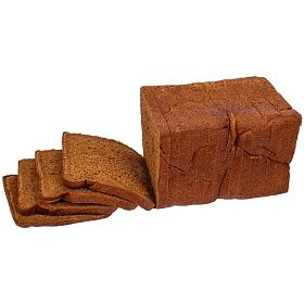 Хлеб тостовый темный ржаной (450г х 8шт), Колибри зам.