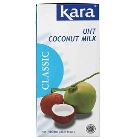Молоко кокосовое 64% Kara 1л, Индонезия
