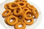 Кольца из лука в панировке, Острые 9кг (1,5кг х 6 шт)  Feast зам., Турция