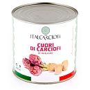 Артишоки целые в собственном соку 2,64 кг Italcarciofi, Италия