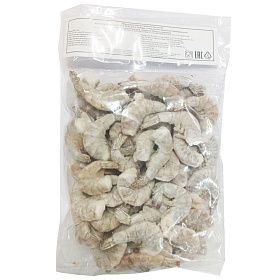 Креветки без головы 26/30 без пищевода Easy Peel -1кг, Индия зам.