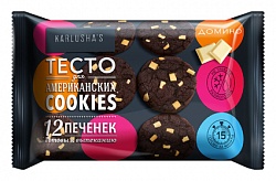 Изображение товара Тесто для печенья "Домино" 0,36кг (12 шт х 30г) зам.
