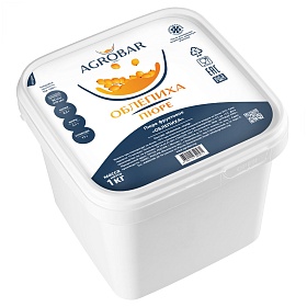 Пюре из облепихи c сахаром Agrobar 1 кг зам., Россия