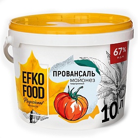 Майонез 67% Efko Food Professional 10л