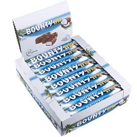 Батончик Bounty Трио 82,5г (1 уп х 24 шт)