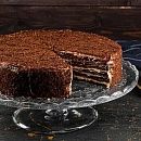 Торт Шоколадный медовик с малиной Чизберри (1,4кг/ 12 порций)