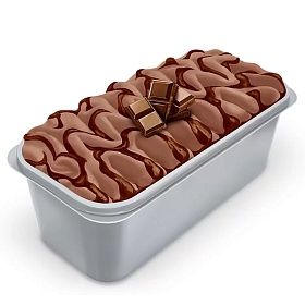 Мороженое шоколадное 12% с кусочками шоколада Dolce Latte 3 кг
