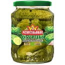Огурцы маринованные целые 6-9 см 680г, Разносольников