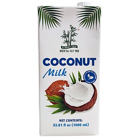 Молоко кокосовое 86% (жирн. 17-19%) BAMBOO TREE 1л, Вьетнам