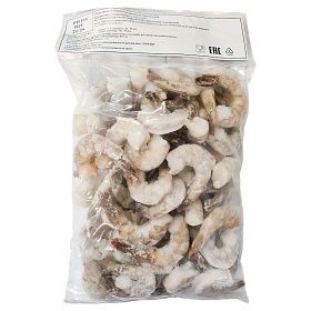 Креветки очищенные с хвостом без пищевода 21/25 1кг, Индонезия Креветки очищенные с хвостом без пищевода 21/25 1кг, Индонезия