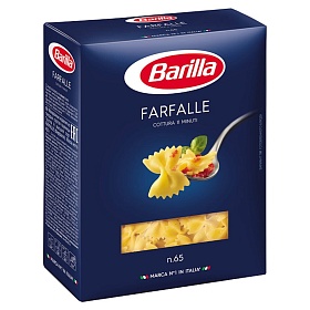 Фарфалле Barilla 4,8 кг/кор (12 шт х 400 г)