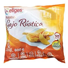 Картофельные дольки с кожурой со специями 10,2кг (0,6кг х 17 шт) зам., Бельгия