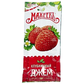 Джем клубничный 1,728 кг (18г х 96 шт) Махеевъ Джем клубничный 1,728 кг (18г х 96 шт) Махеевъ