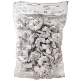 Креветки очищенные без хвоста и пищевода 26/30  1кг, Вьетнам