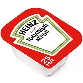 Кетчуп Томатный Heinz 25мл х 125 шт (3,6кг)