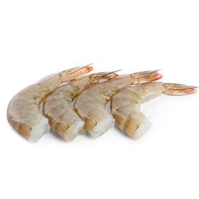 Креветки без головы во льду 21/25 - 1,8 кг, Эквадор