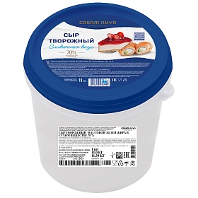 Сыр творожный 70% Cream Nuvo 11кг, Беларусь Сыр творожный 70% Cream Nuvo 11кг, Беларусь