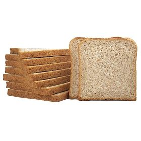 Хлеб тостовый пшеничный отрубной (450г х 8шт), Колибри зам.