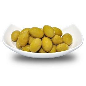 Оливки с косточкой гигант. Халкидики (калибр 70/100), 5,9кг/ сух. вес 3,5кг, Италия