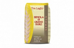 Изображение товара Мука из тв.сортов пшеницы Tre Laghi, для пасты, Perteghella 1кг, Италия