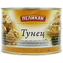 Тунец филе в собственном соку 1,7 кг Пеликан, Таиланд