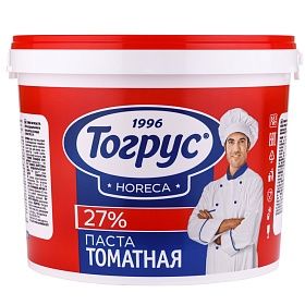 Томатная паста 27% - 5 кг, Тогрус