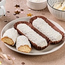 Эклер Кокосовый 2,1кг (70г х 5шт х 6 уп)