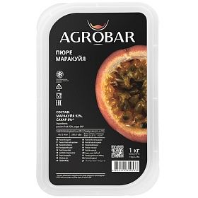 Пюре из маракуйи с сахаром Agrobar 1кг зам., Россия
